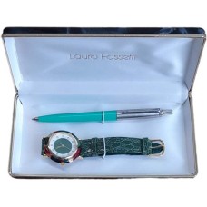 Set pen with watch