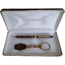 Set pen with key chain
