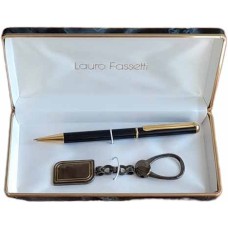 Set pen with key chain